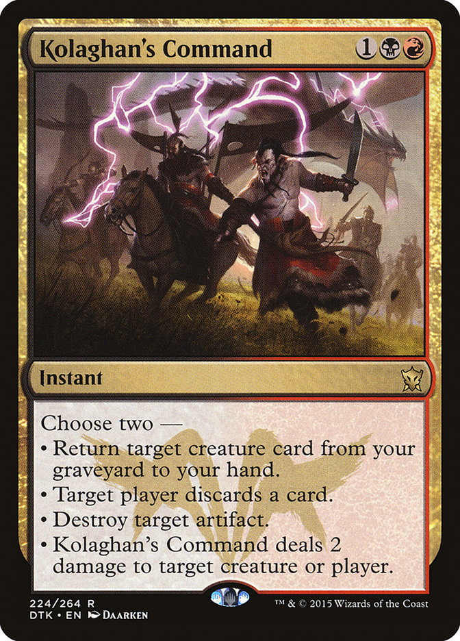 Kolaghan's Command [Dragons of Tarkir] | Webway Games