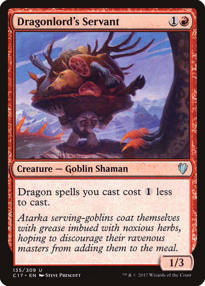 Dragonlord's Servant [Commander 2017] | Webway Games