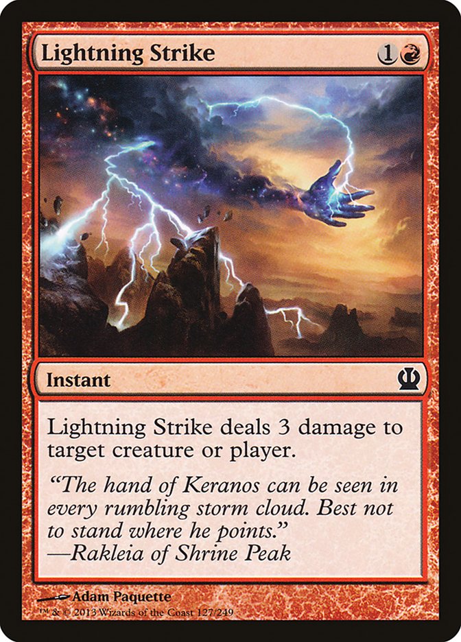 Lightning Strike [Theros] | Webway Games