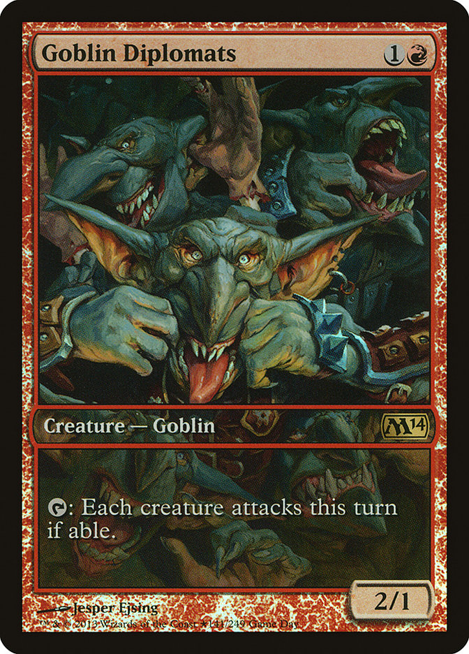 Goblin Diplomats (Game Day) [Magic 2014 Promos] | Webway Games