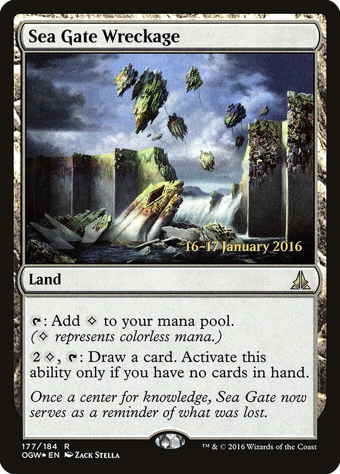 Sea Gate Wreckage (Prerelease) [Oath of the Gatewatch Prerelease Promos] | Webway Games