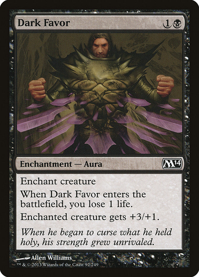 Dark Favor [Magic 2014] | Webway Games