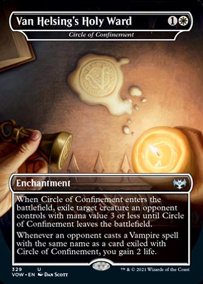 Circle of Confinement - Van Helsing's Holy Ward [Innistrad: Crimson Vow] | Webway Games