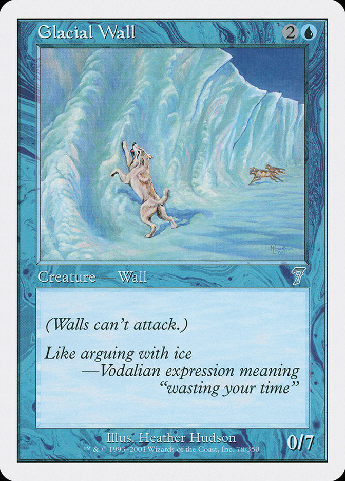 Glacial Wall [Seventh Edition] | Webway Games