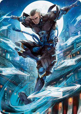 Kaito Shizuki 1 Art Card [Kamigawa: Neon Dynasty Art Series] | Webway Games