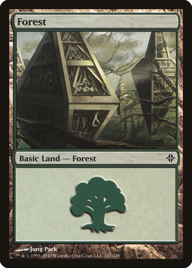 Forest (#247) [Rise of the Eldrazi] | Webway Games