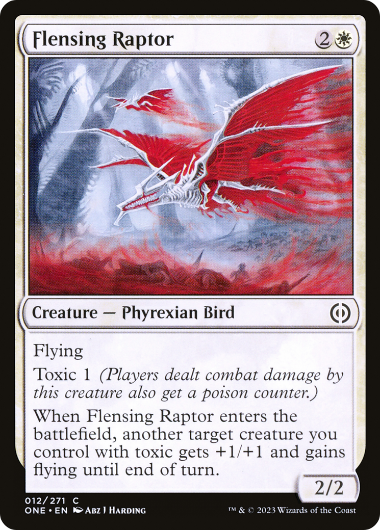 Flensing Raptor [Phyrexia: All Will Be One] | Webway Games