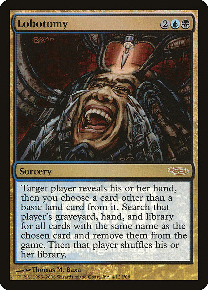 Lobotomy [Friday Night Magic 2006] | Webway Games