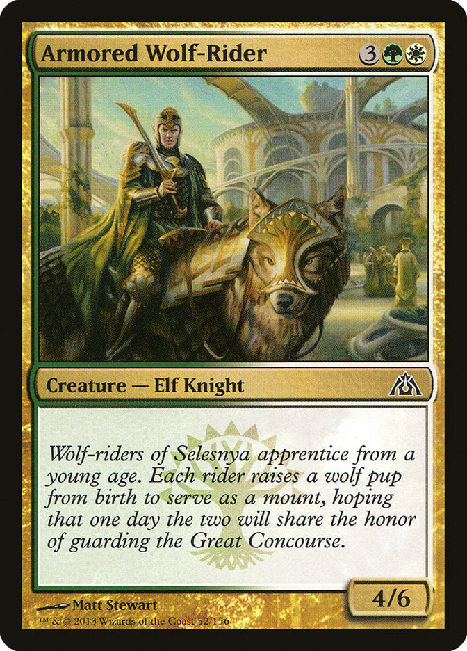 Armored Wolf-Rider [Dragon's Maze] | Webway Games