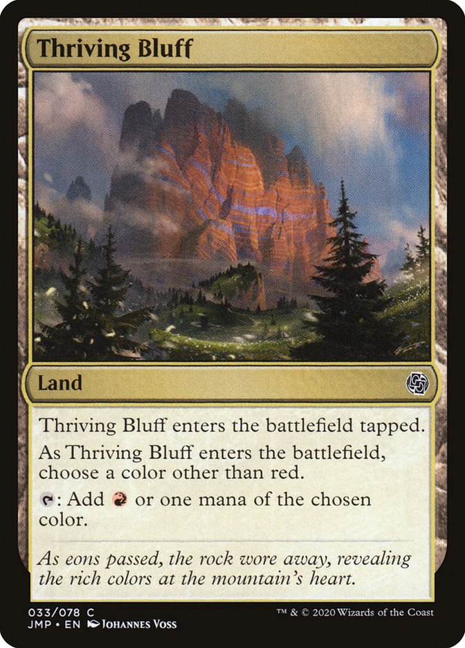 Thriving Bluff [Jumpstart] | Webway Games