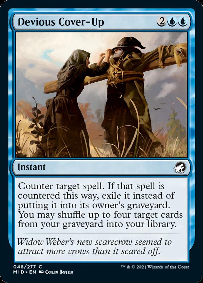 Devious Cover-Up [Innistrad: Midnight Hunt] | Webway Games