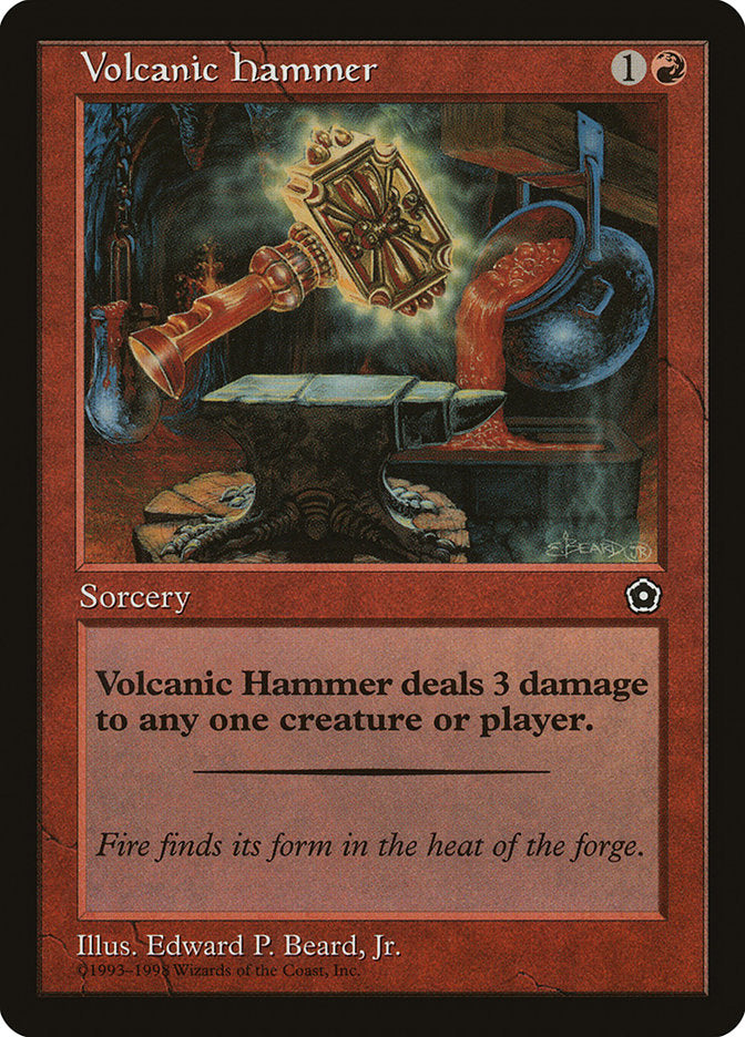 Volcanic Hammer [Portal Second Age] | Webway Games