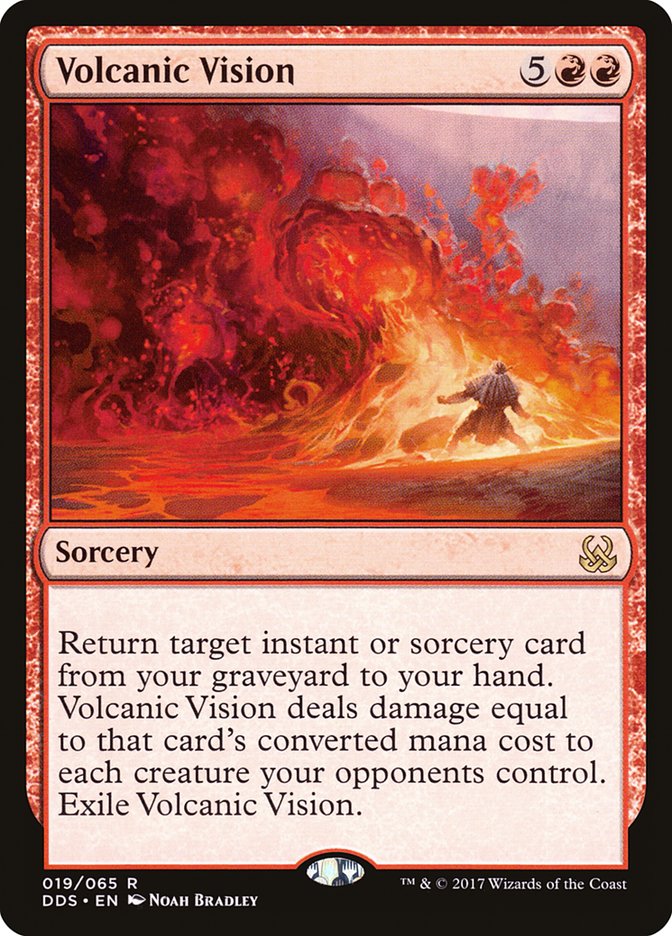 Volcanic Vision [Duel Decks: Mind vs. Might] | Webway Games