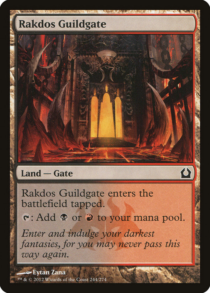 Rakdos Guildgate [Return to Ravnica] | Webway Games