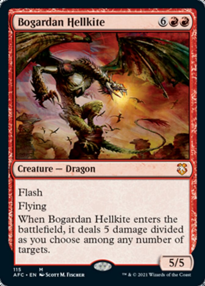 Bogardan Hellkite [Dungeons & Dragons: Adventures in the Forgotten Realms Commander] | Webway Games