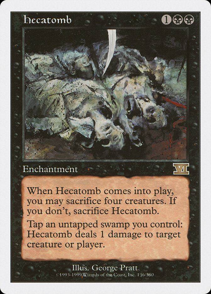 Hecatomb [Classic Sixth Edition] | Webway Games