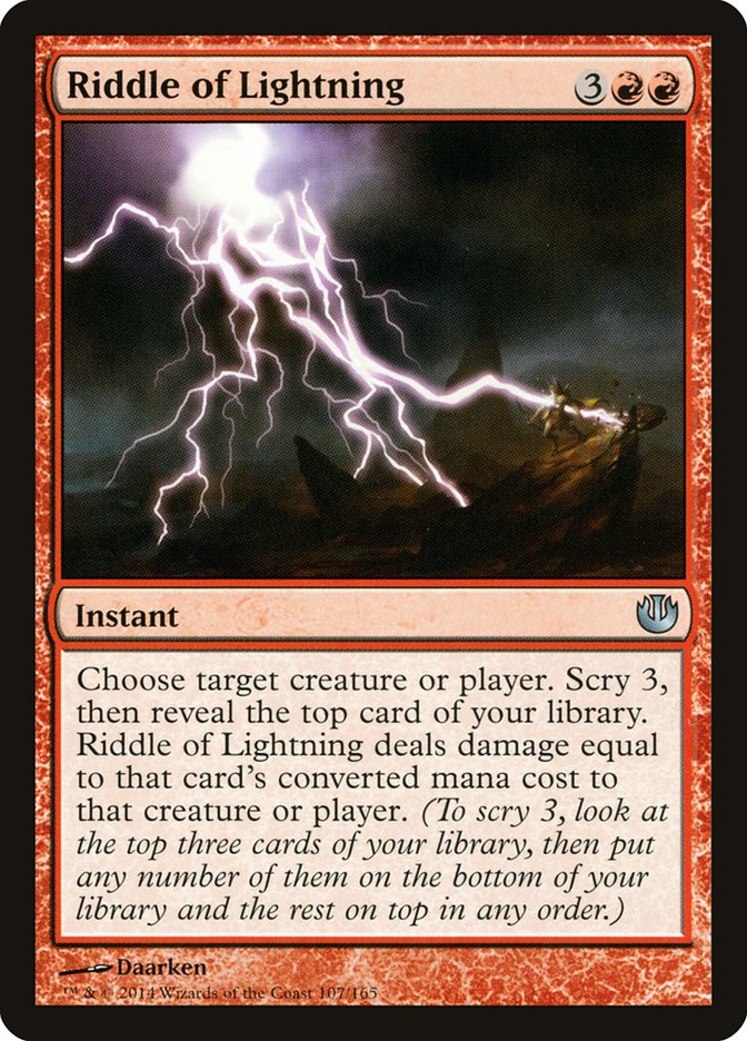 Riddle of Lightning [Journey into Nyx] | Webway Games