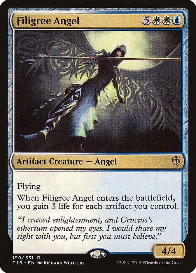 Filigree Angel [Commander 2016] | Webway Games