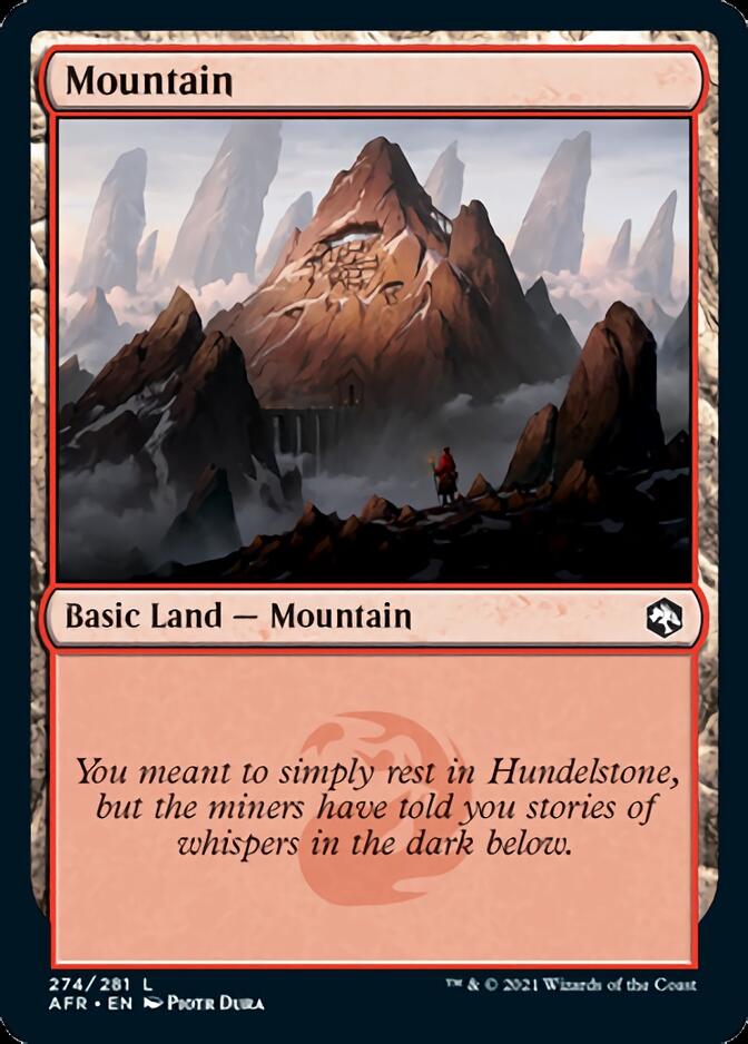 Mountain (274) [Dungeons & Dragons: Adventures in the Forgotten Realms] | Webway Games