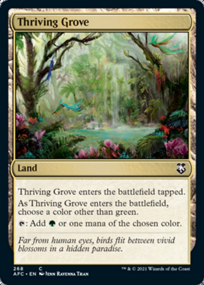 Thriving Grove [Dungeons & Dragons: Adventures in the Forgotten Realms Commander] | Webway Games