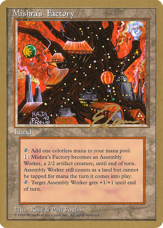 Mishra's Factory (Eric Tam) [Pro Tour Collector Set] | Webway Games