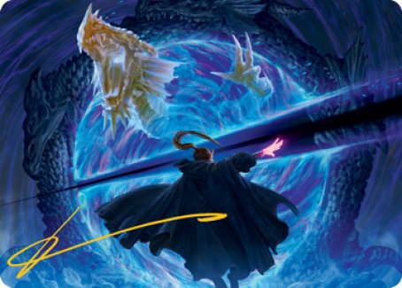 Bar the Gate Art Card (Gold-Stamped Signature) [Dungeons & Dragons: Adventures in the Forgotten Realms Art Series] | Webway Games