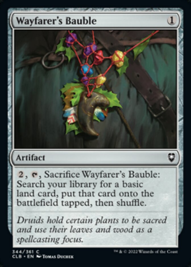 Wayfarer's Bauble [Commander Legends: Battle for Baldur's Gate] | Webway Games
