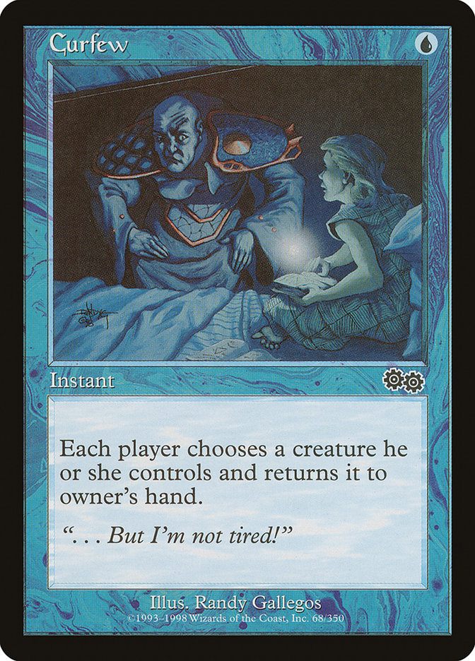 Curfew [Urza's Saga] | Webway Games
