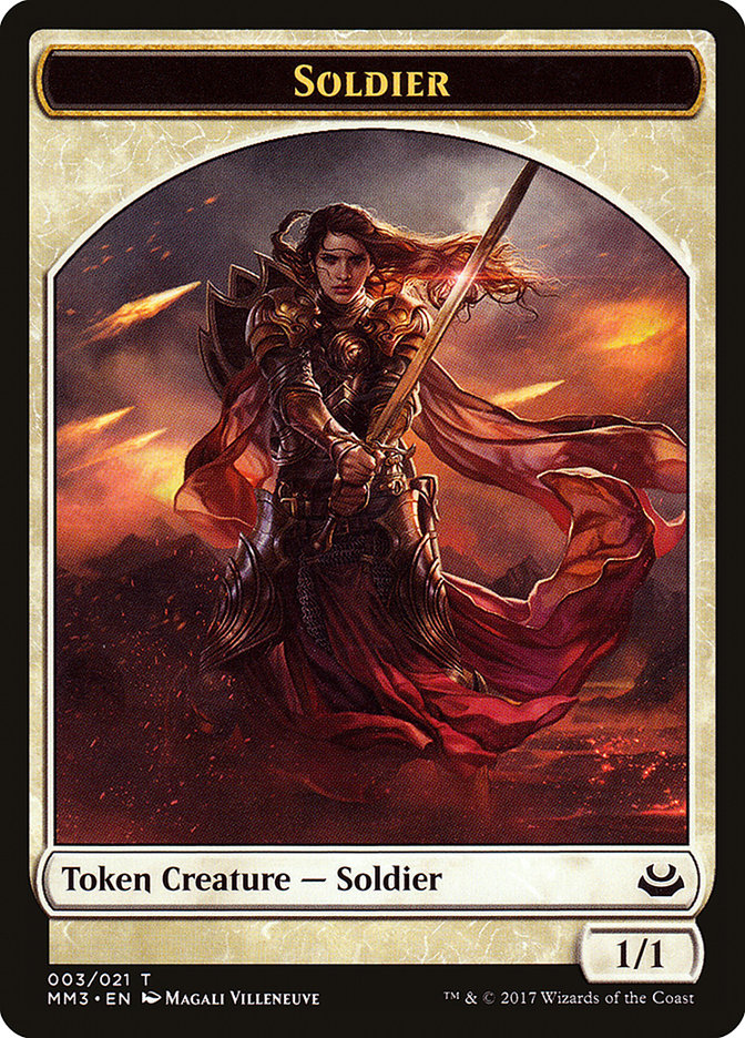 Soldier (003/021) [Modern Masters 2017 Tokens] | Webway Games