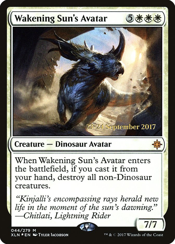 Wakening Sun's Avatar  (Prerelease) [Ixalan Prerelease Promos] | Webway Games