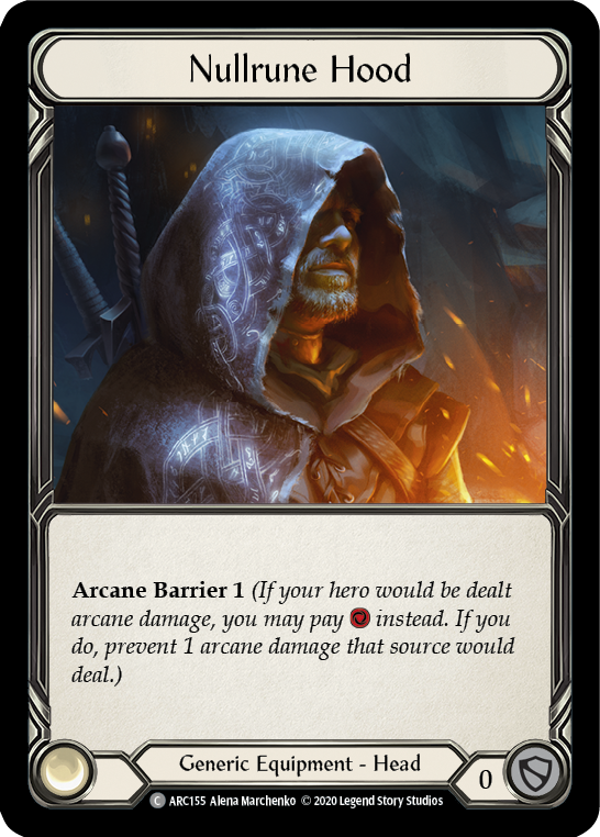 Nullrune Hood [ARC155] Unlimited Rainbow Foil