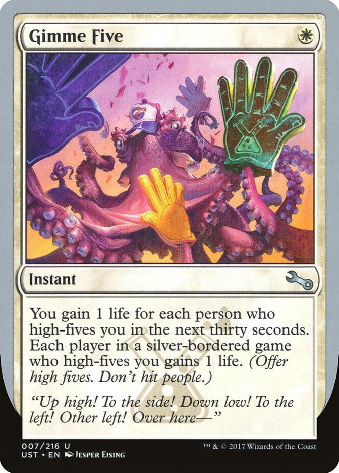 Gimme Five [Unstable] | Webway Games