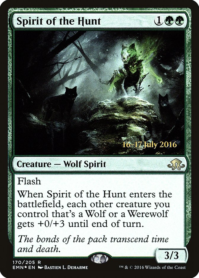 Spirit of the Hunt  (Prerelease) [Eldritch Moon Prerelease Promos] | Webway Games