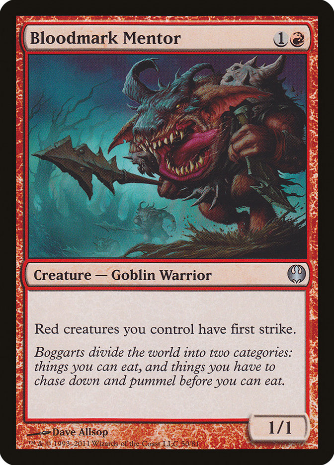 Bloodmark Mentor [Duel Decks: Knights vs. Dragons] | Webway Games
