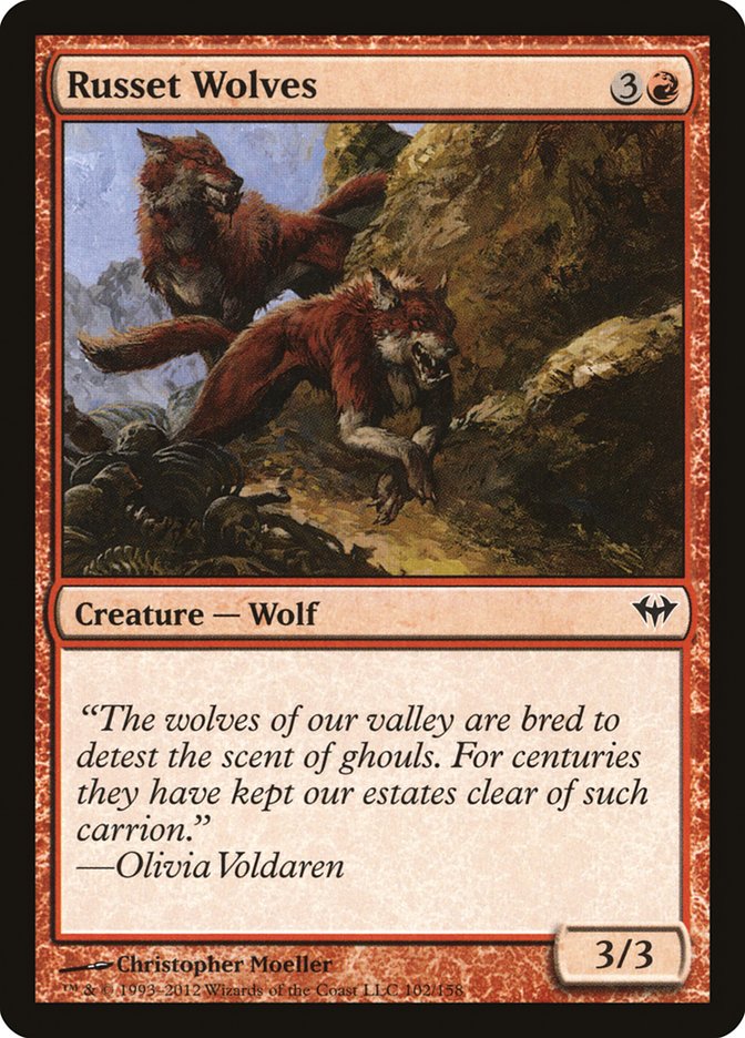 Russet Wolves [Dark Ascension] | Webway Games