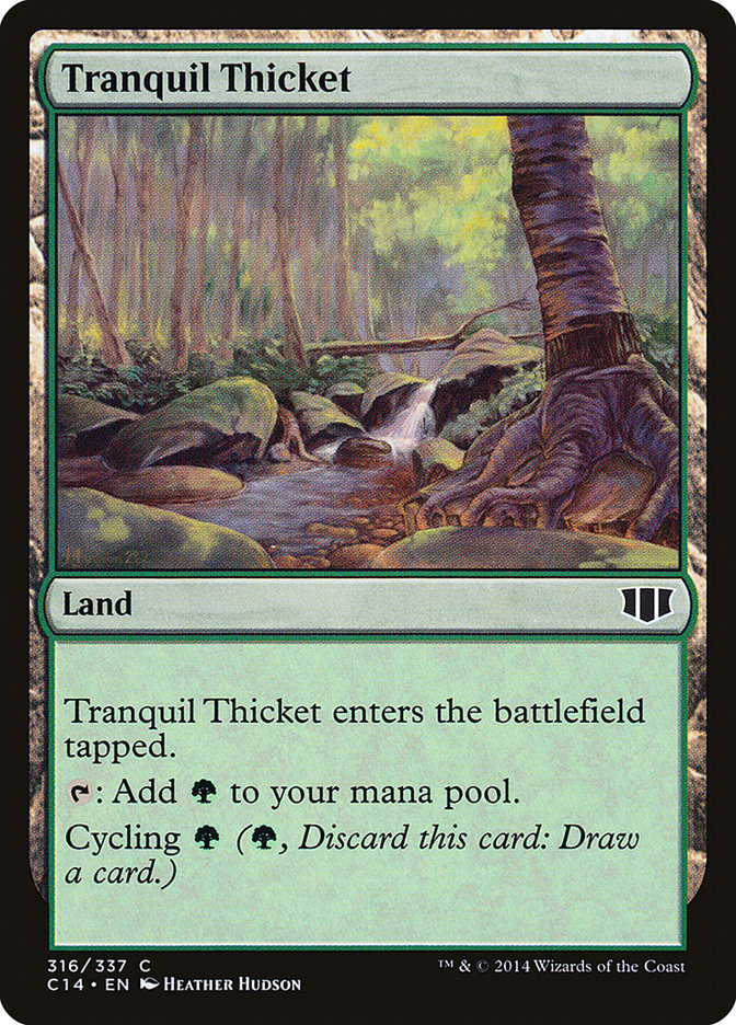Tranquil Thicket [Commander 2014] | Webway Games