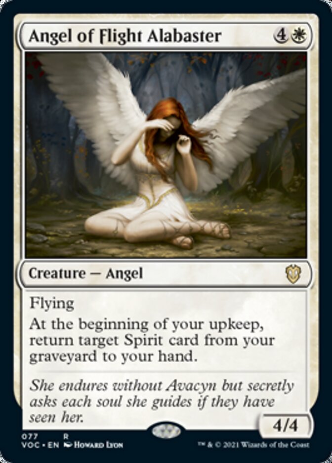 Angel of Flight Alabaster [Innistrad: Crimson Vow Commander] | Webway Games