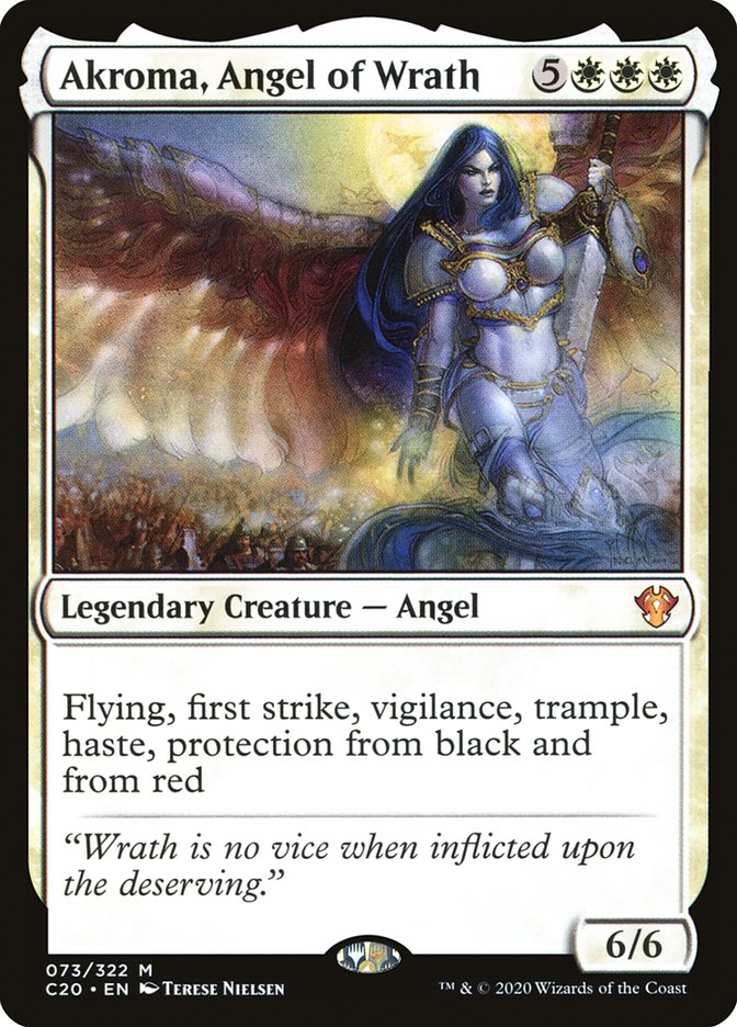 Akroma, Angel of Wrath [Commander 2020] | Webway Games
