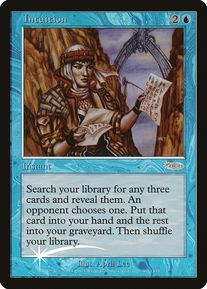 Intuition [Judge Gift Cards 2003] | Webway Games
