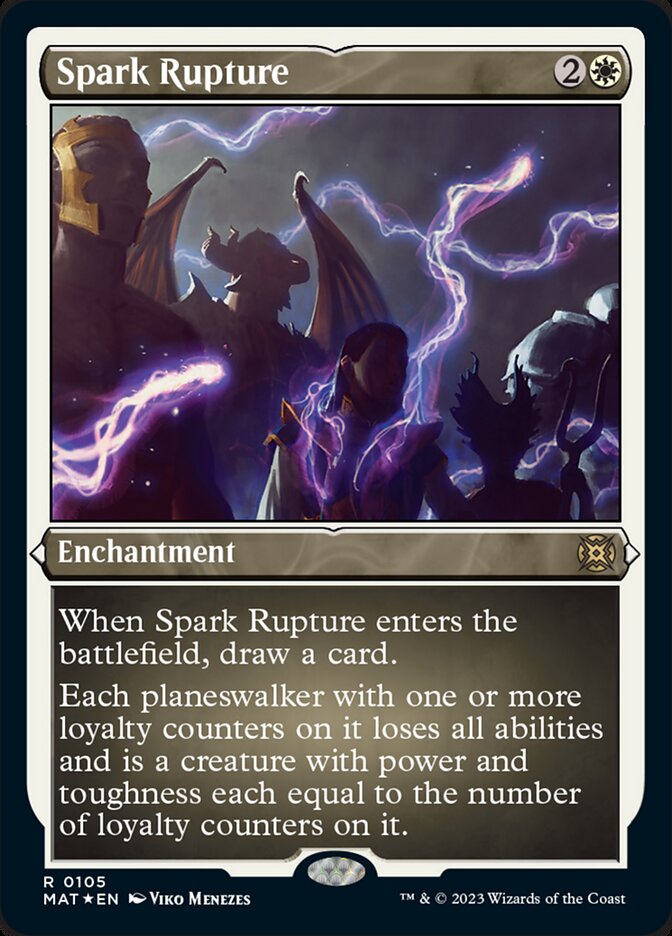 Spark Rupture (Foil Etched) [March of the Machine: The Aftermath] | Webway Games