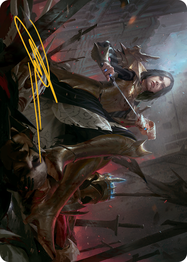 Marchesa, Resolute Monarch Art Card (Gold-Stamped Signature) [March of the Machine Art Series] | Webway Games