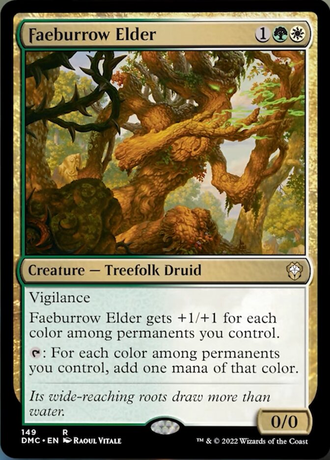 Faeburrow Elder [Dominaria United Commander] | Webway Games