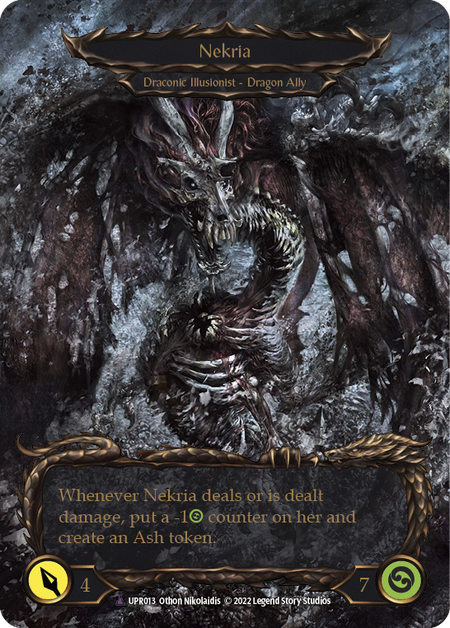 Invoke Nekria // Nekria (Marvel) [UPR013] (Uprising)  Cold Foil | Webway Games