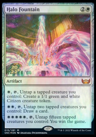 Halo Fountain [Streets of New Capenna Prerelease Promos] | Webway Games