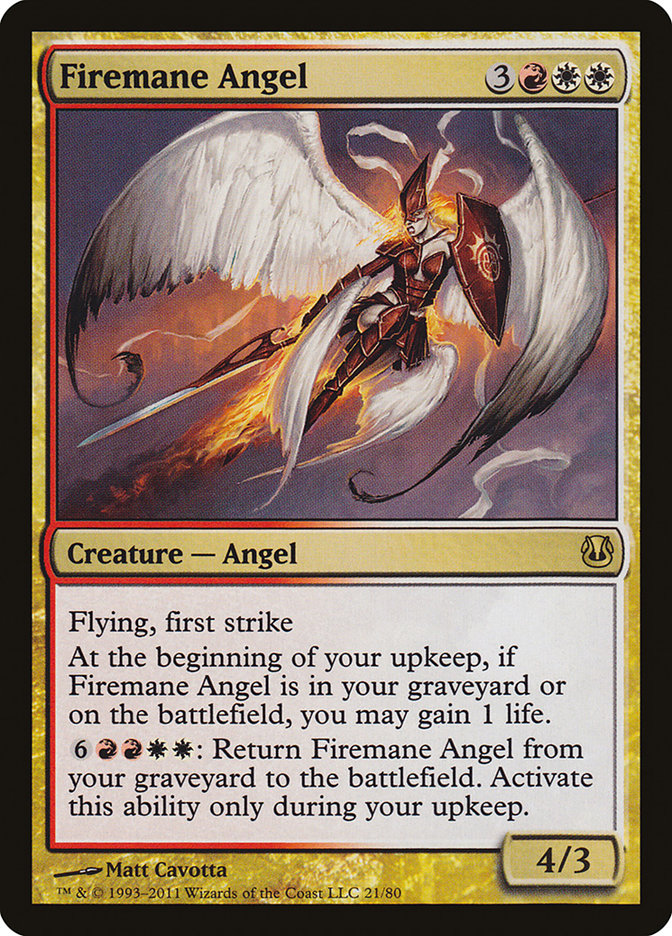 Firemane Angel [Duel Decks: Ajani vs. Nicol Bolas] | Webway Games
