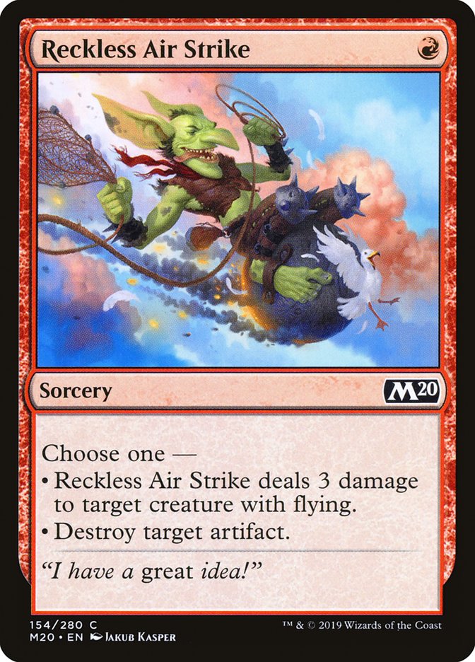Reckless Air Strike [Core Set 2020] | Webway Games