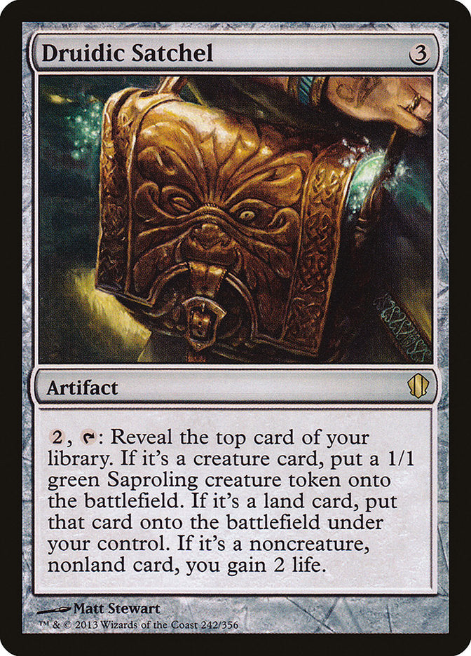 Druidic Satchel [Commander 2013] | Webway Games