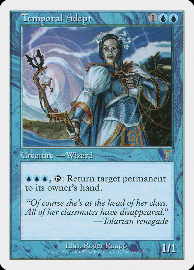 Temporal Adept [Seventh Edition] | Webway Games