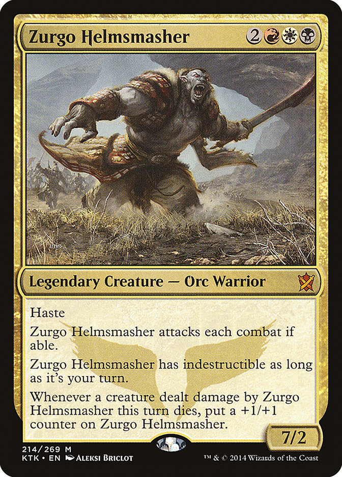 Zurgo Helmsmasher [Khans of Tarkir] | Webway Games