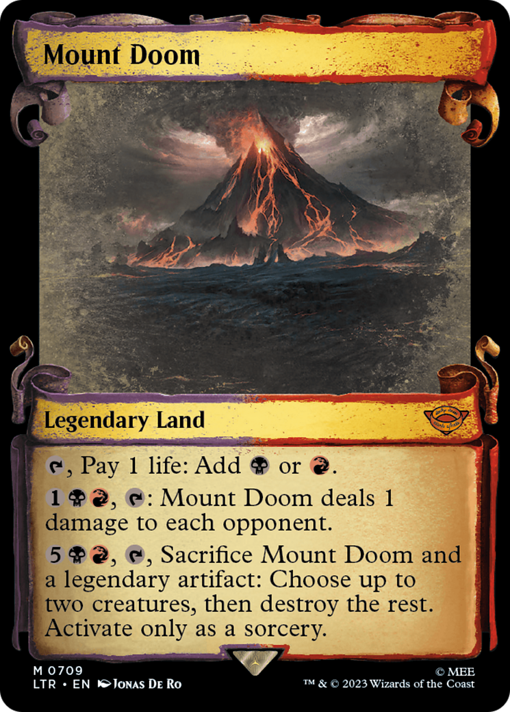 Mount Doom [The Lord of the Rings: Tales of Middle-Earth Showcase Scrolls] | Webway Games